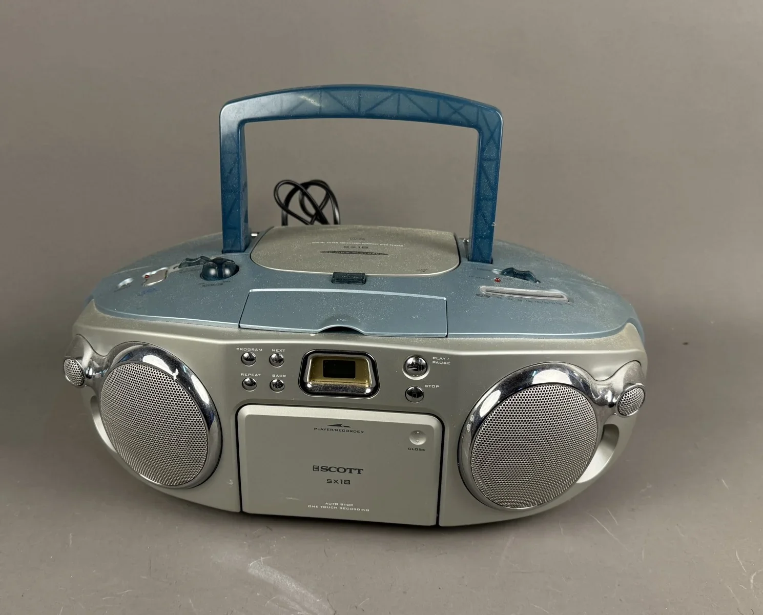  Scott SX18 Boombox, tragbares Musikgerät.