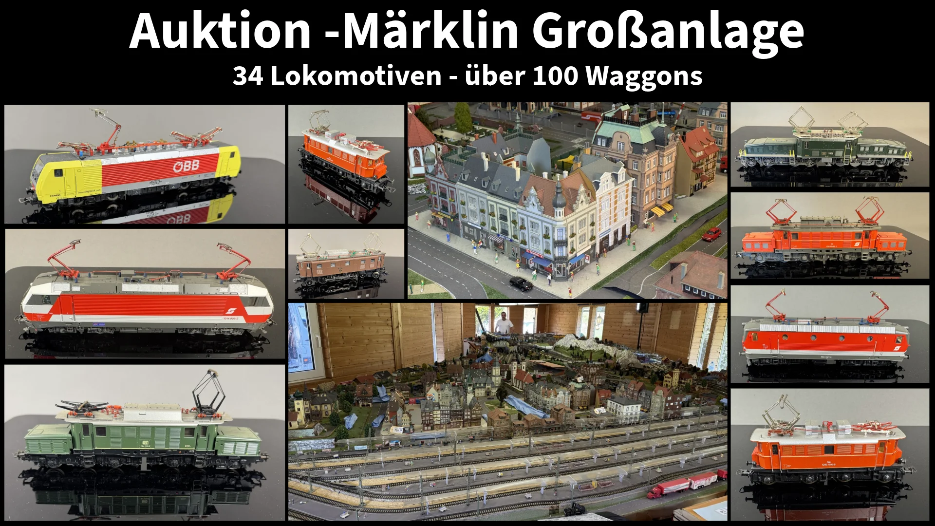 Spektakuläre Sammlungsauflösung – Märklin Großanlage