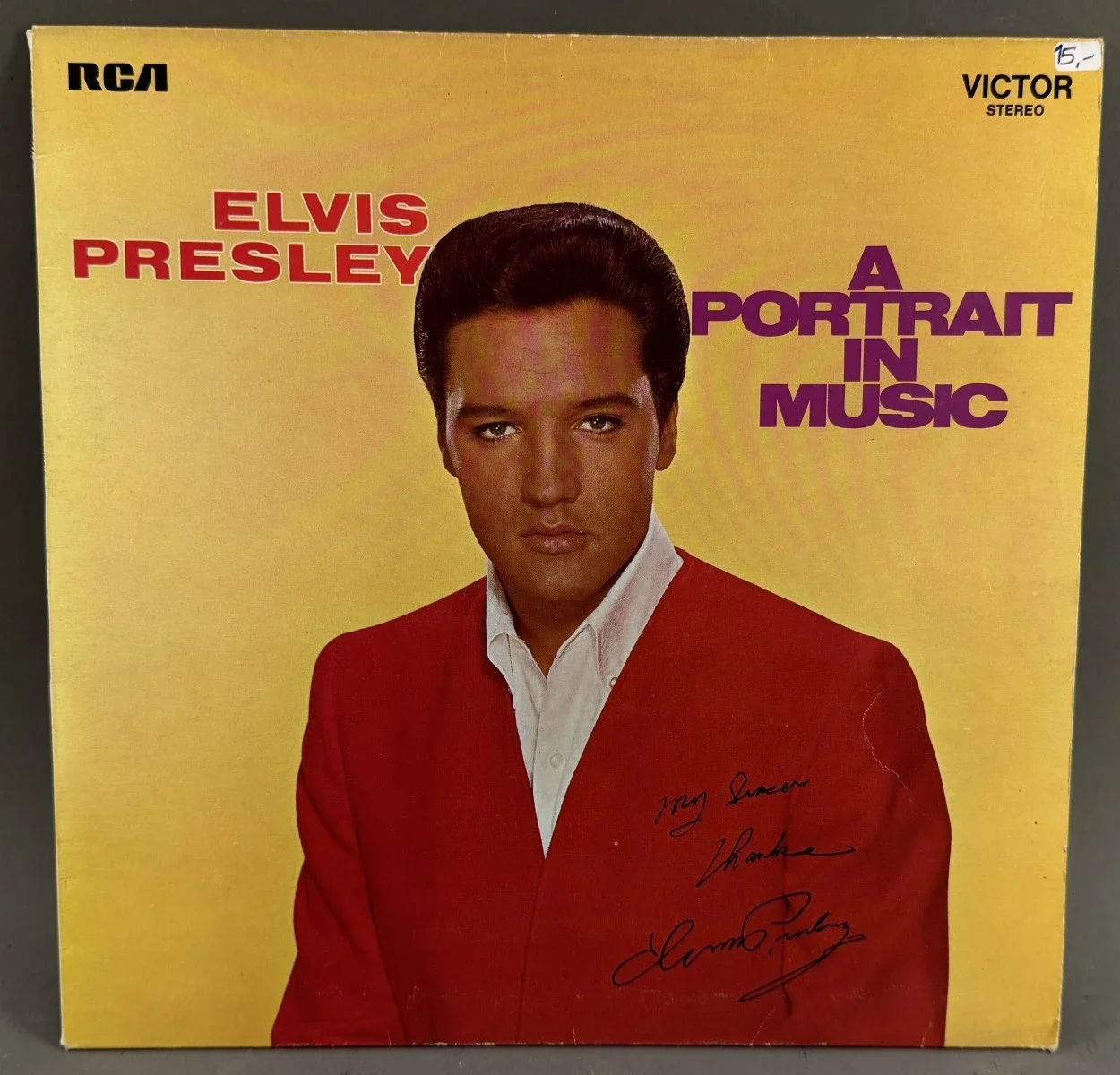 Elvis Presley – A Portrait In Music, Vinyl-LP, siehe Bilder um Besichtigung wird gebeten.