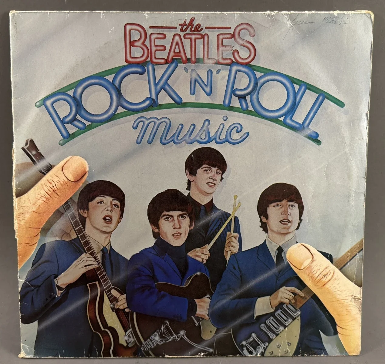 Doppelalbum "Rock 'n' Roll Music" The Beatles, welches im Juni 1976 veröffentlicht wurde. Vinyl-LP, siehe Bilder um Besichtigung wird gebeten, bespielt.