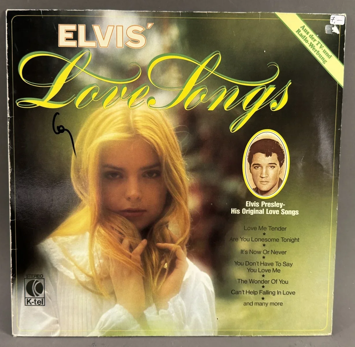 Elvis' Love Songs - Original Hits - 60er 70er, siehe Bilder um Besichtigung wird gebeten.
