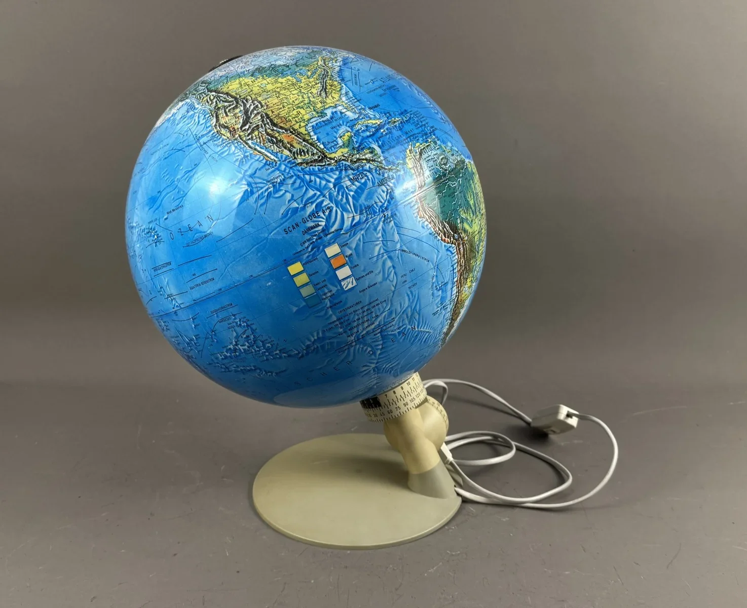 Scan-Globe Leuchtglobus Typ 2000 L Dänemark