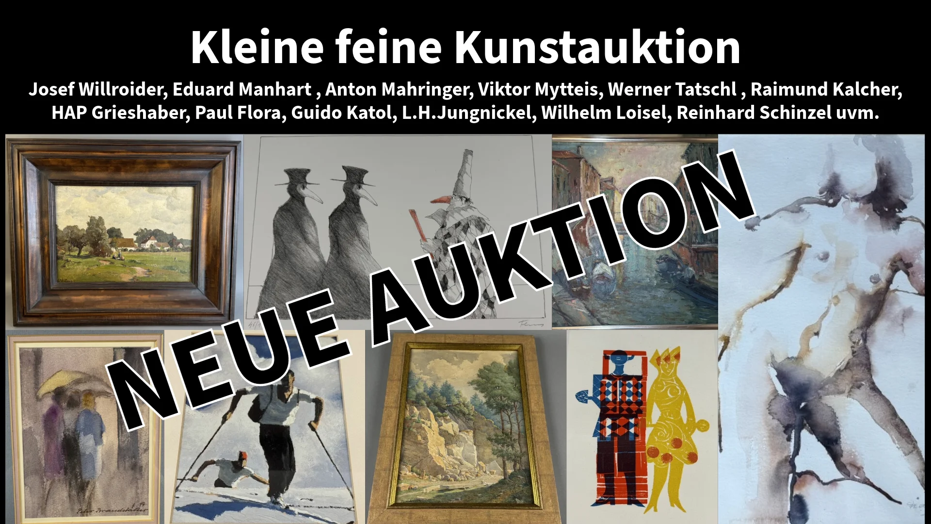Kleine feine Kunstauktion