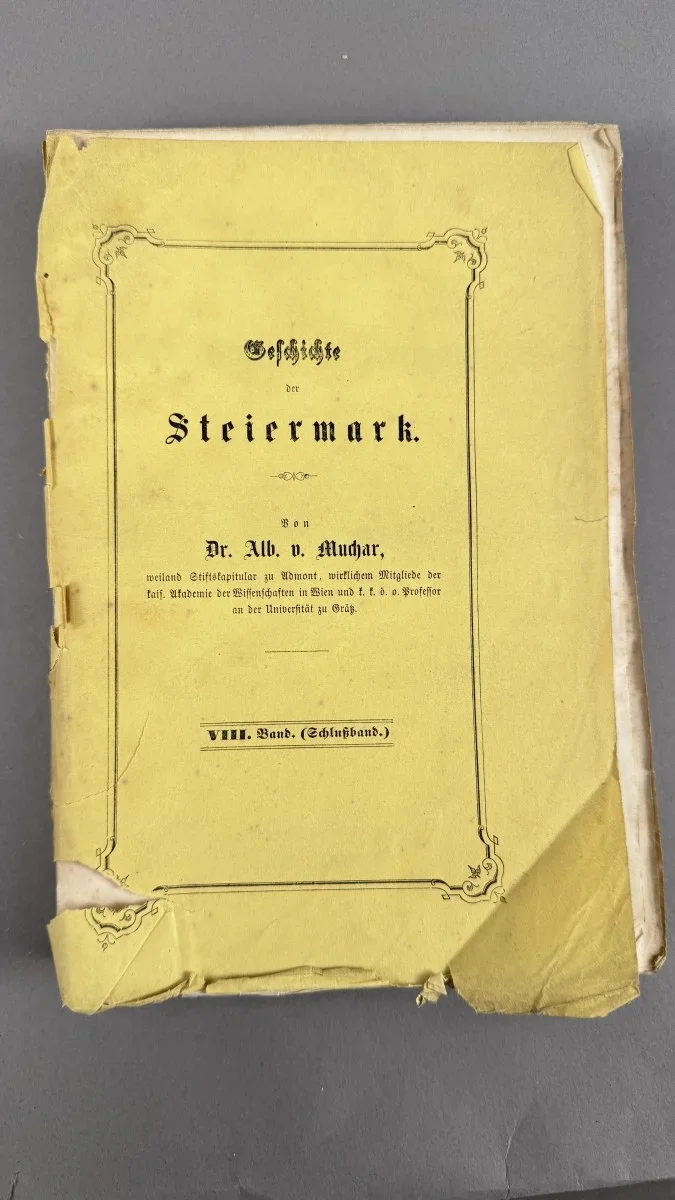 Muchar's Geschichte der Steiermark, 8. Band, 1867