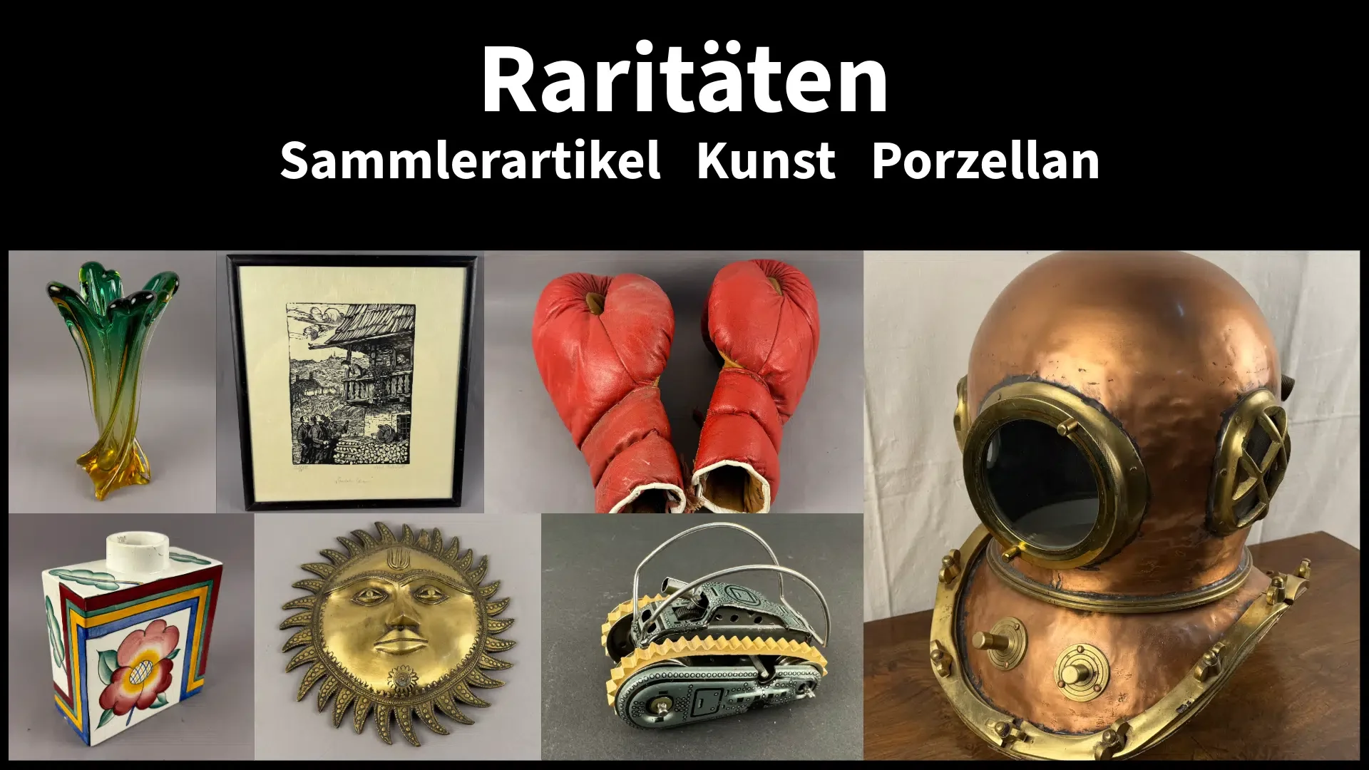 Sammlungsauflösung Raritäten Kunst Porzellan