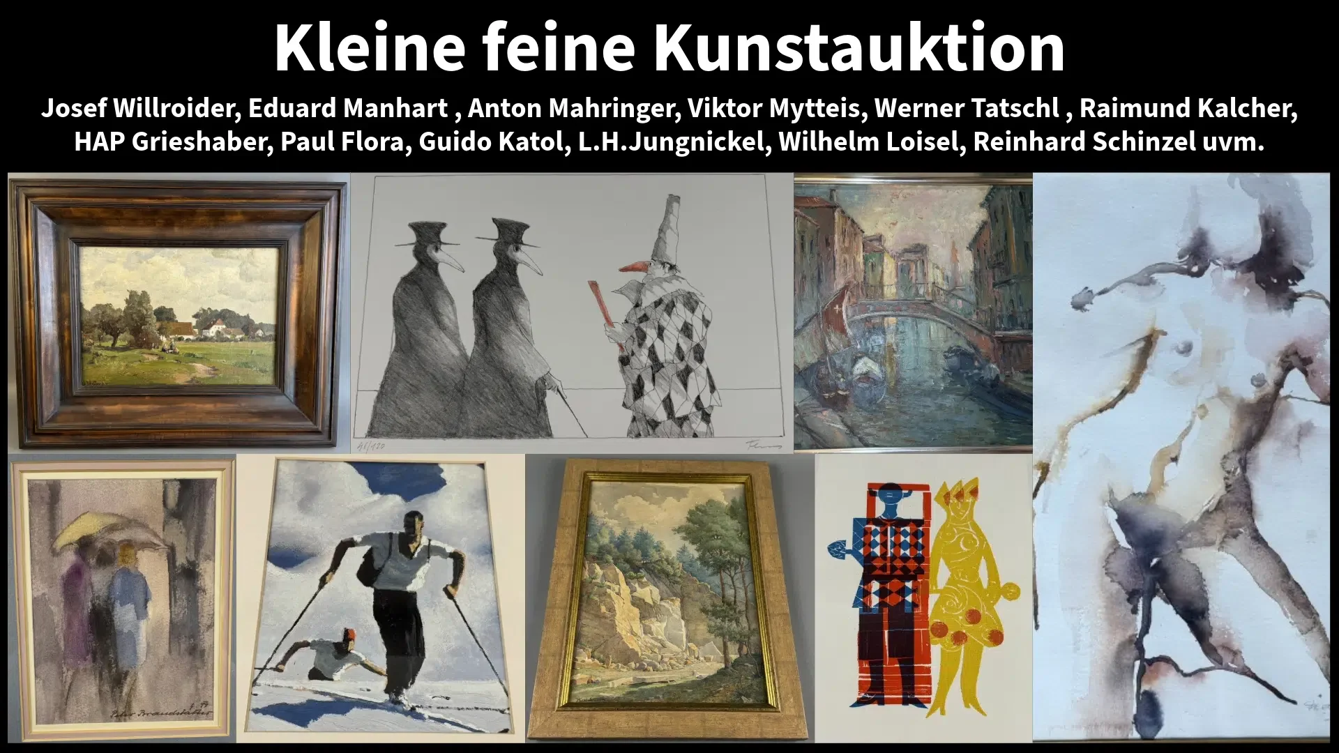 Kleine feine Kunstauktion