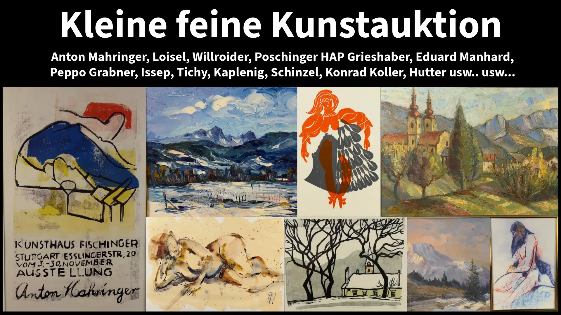 Kleine feine Kunstauktion