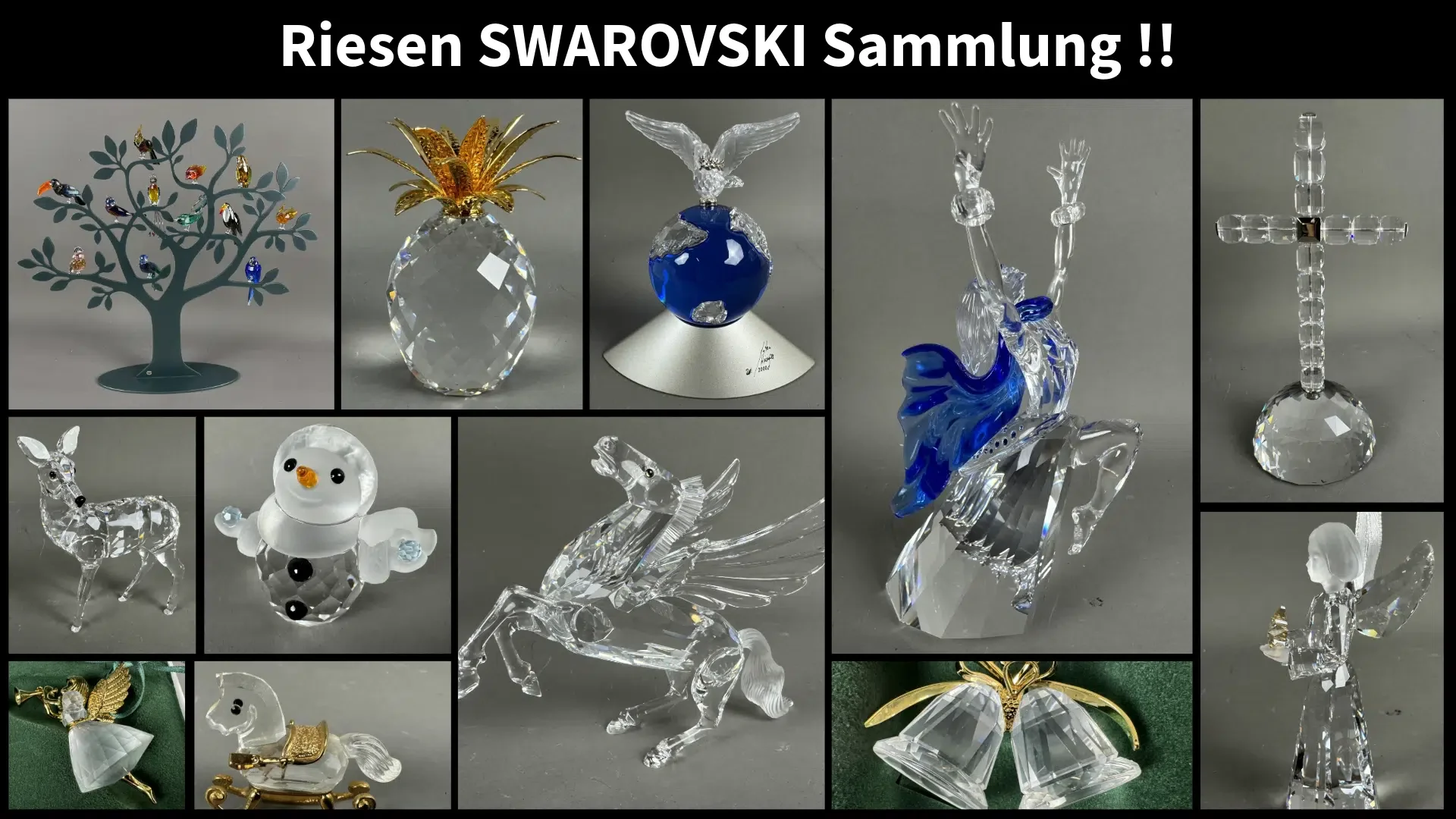 Riesen SWAROVSKI Sammlung !! Originalverpackt Teil 2