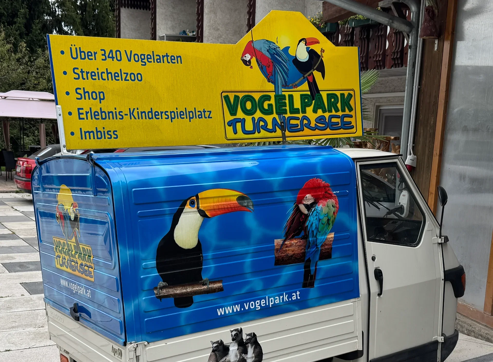 Ein tierischer Ausflug – Helgus Auktionen zu Gast im Vogelpark Turnersee